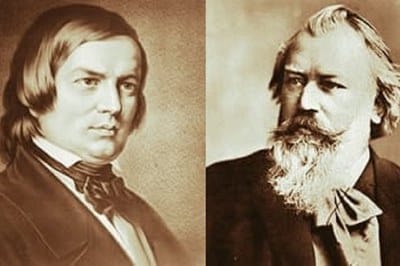 Robert Schumann y Johannes Brahms