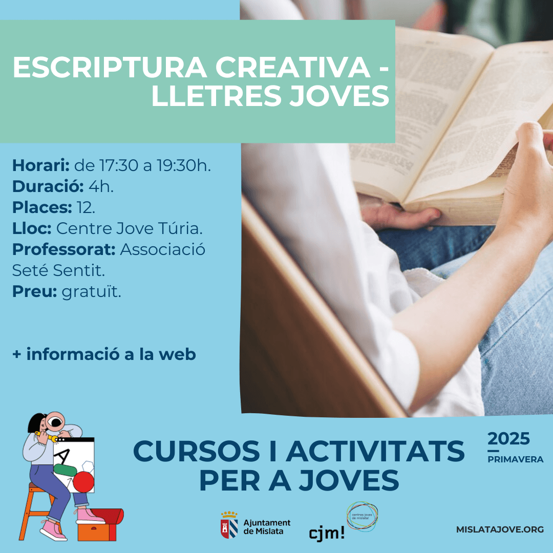 ESCRIPTURA CREATIVA - LLETRES JOVES