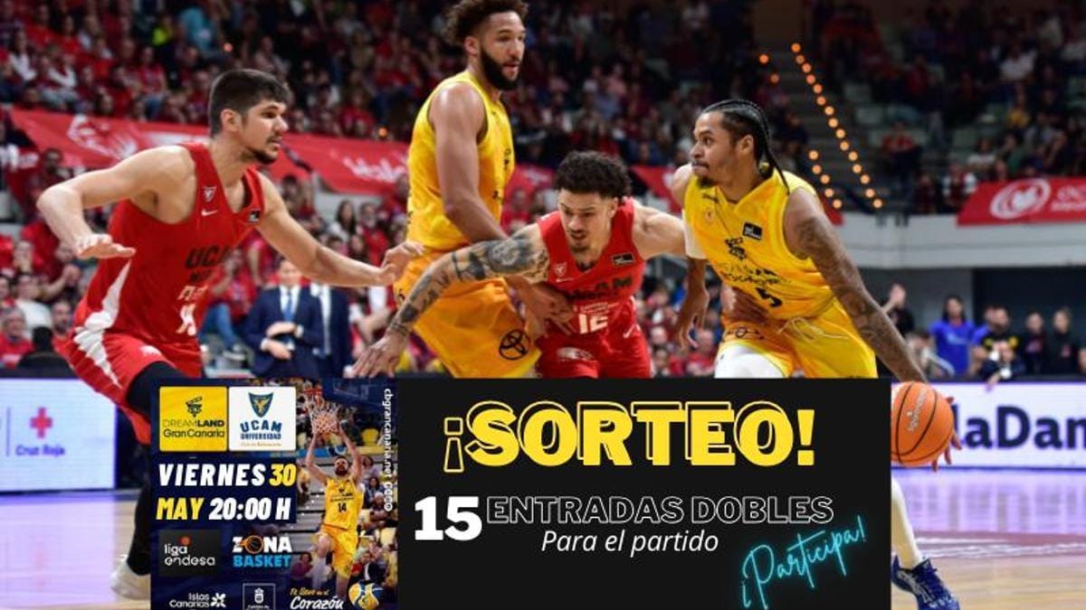 Sorteo de entradas Gran Canaria vs. UCAM Murcia