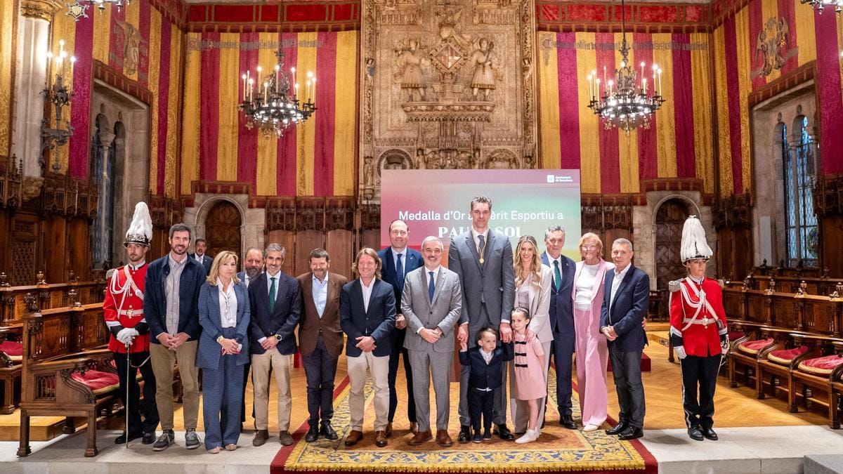 Pau Gasol recibe la Medalla de Oro al Mérito Deportivo de Barcelona
