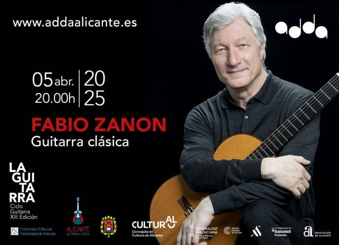 Ciclo La Guitarra: Fabio Zanon en el ADDA