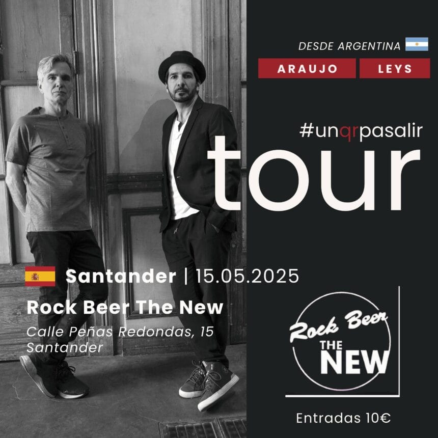 Araujo y Leys, identidad argentina con energía roquera