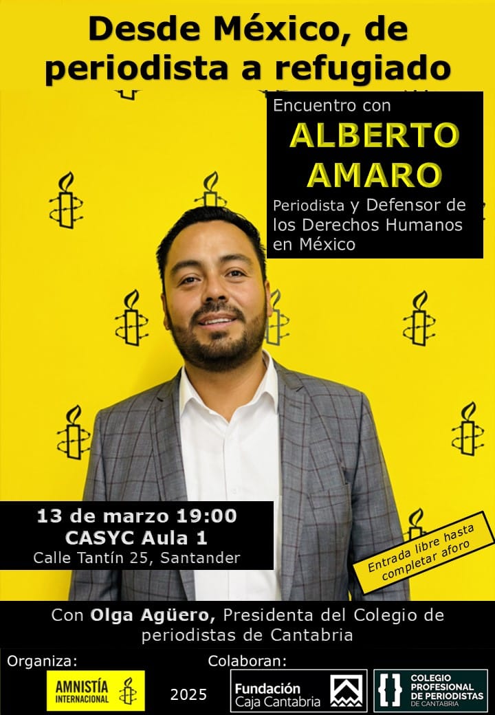 Encuentro con el periodista mexicano Alberto Amaro