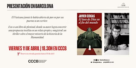 Javier Cercas presenta y firma su nueva novela