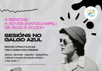 Obradoiro de lettering (Pack 4 sesións)