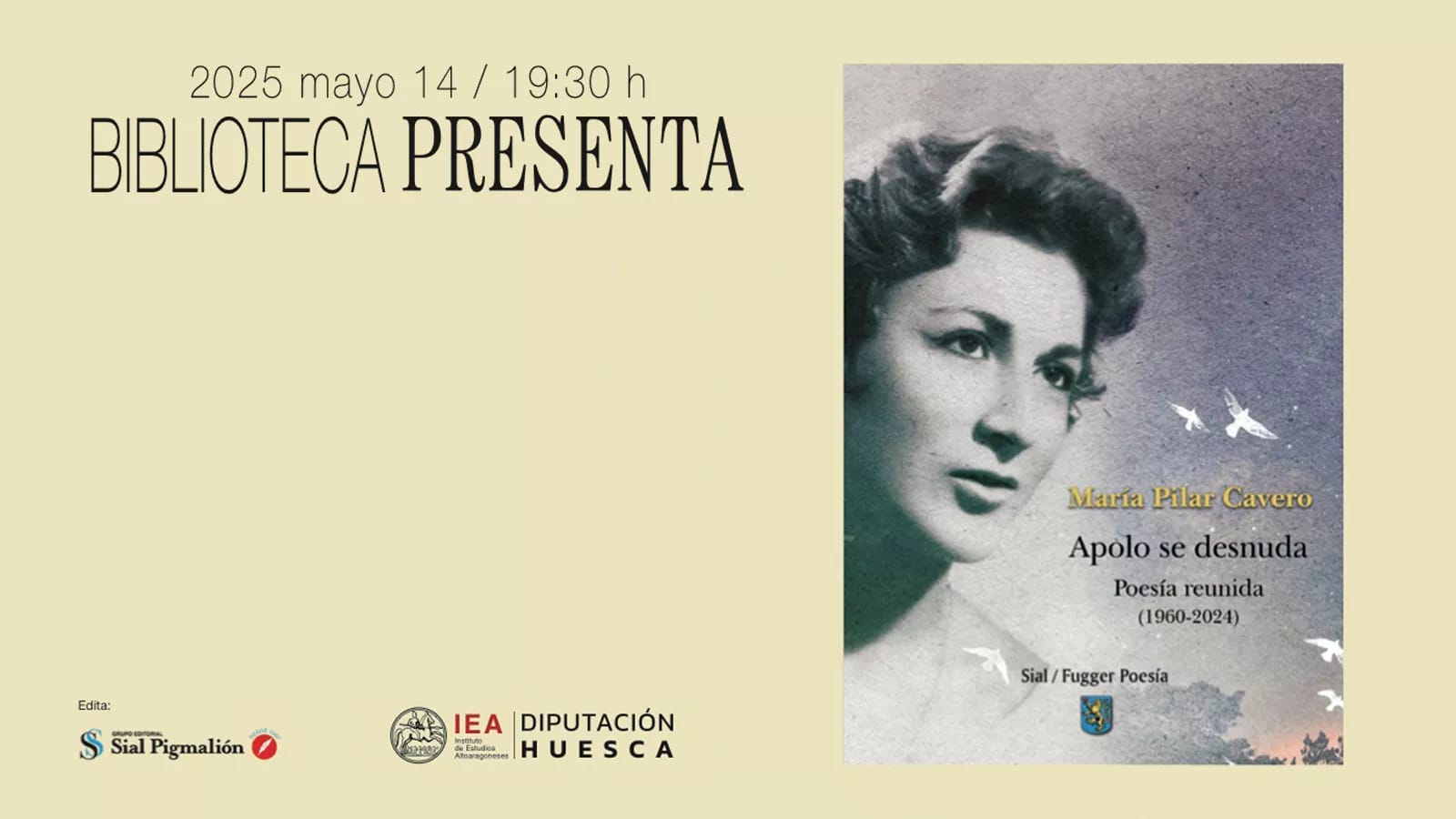 Presentación del libro de poesía de María Pilar Cavero