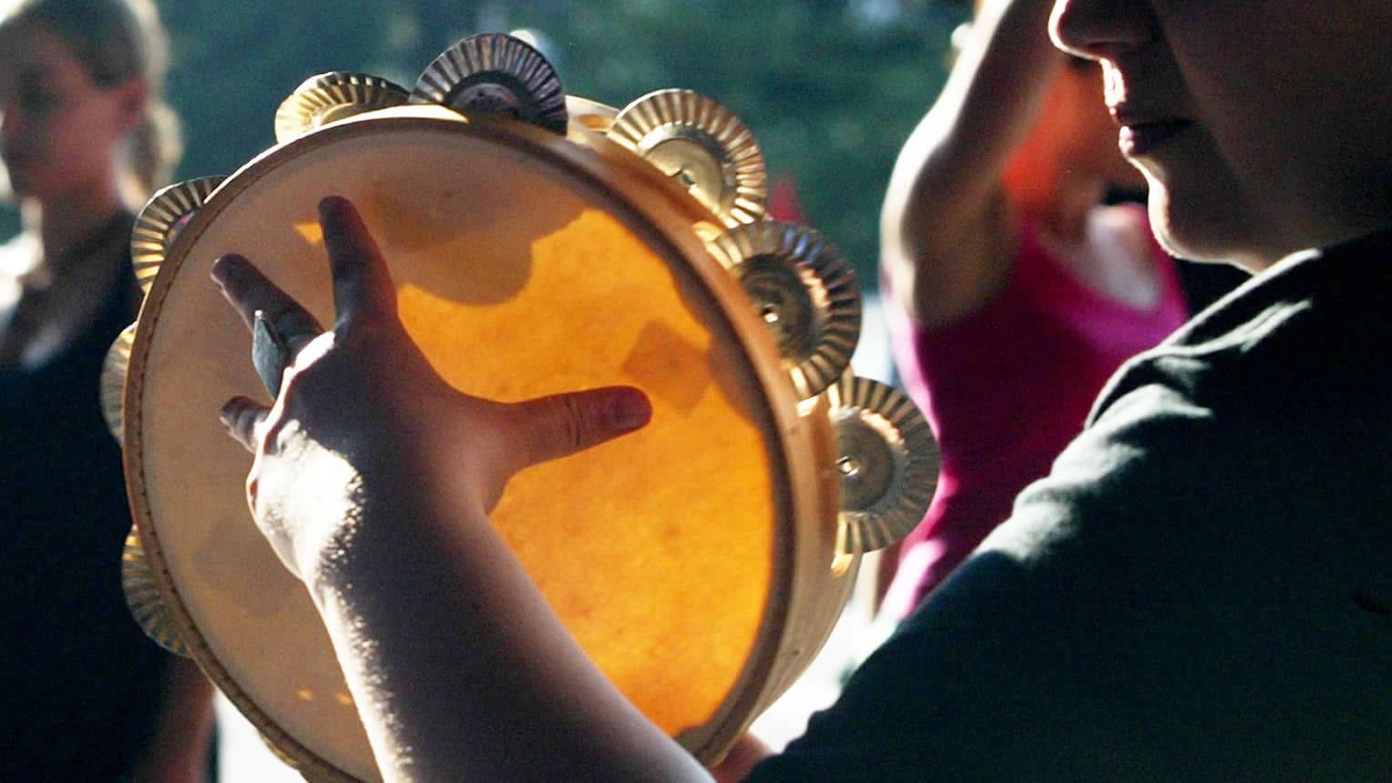 Percusión tradicional gallega. Pandereta, pandeiro y más