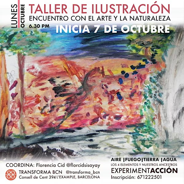 Taller De Ilustracion, Encuentro Con El Arte Y La Naturaleza