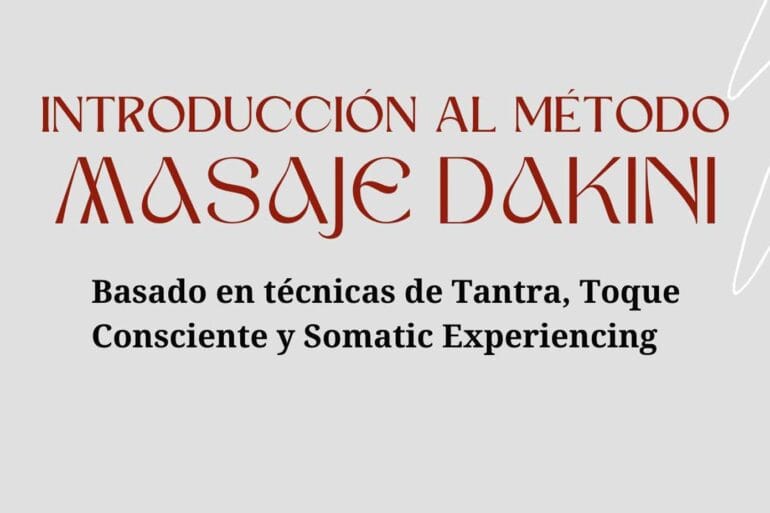 Taller introducción al masaje Dakini