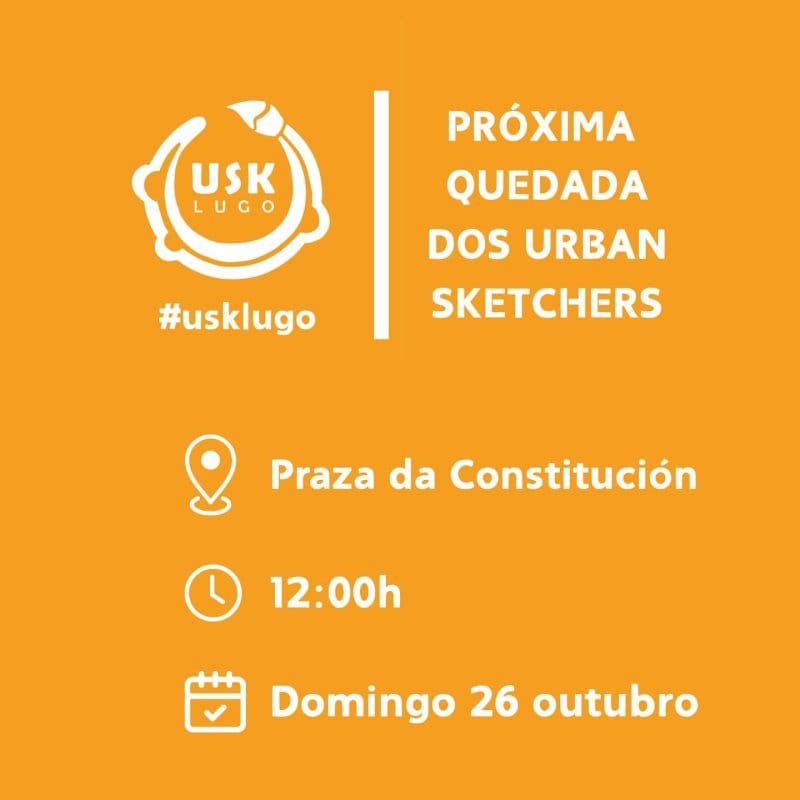Quedada Urban Sketchers Lugo