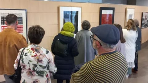Exposición 'Arte na Madurez' del colectivo Sanamedio