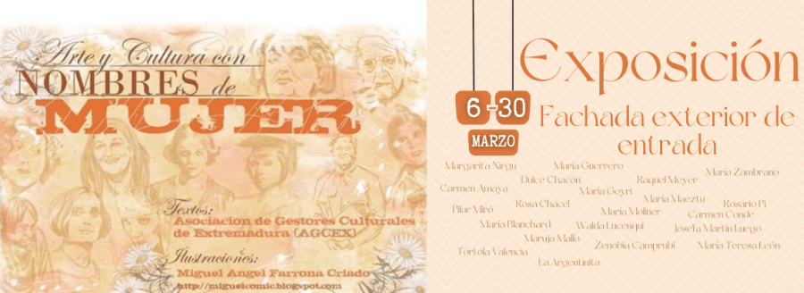 Exposición Arte y Cultura con Nombres de Mujer