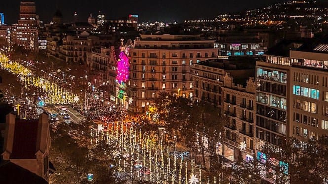 Encendido de las luces de Navidad