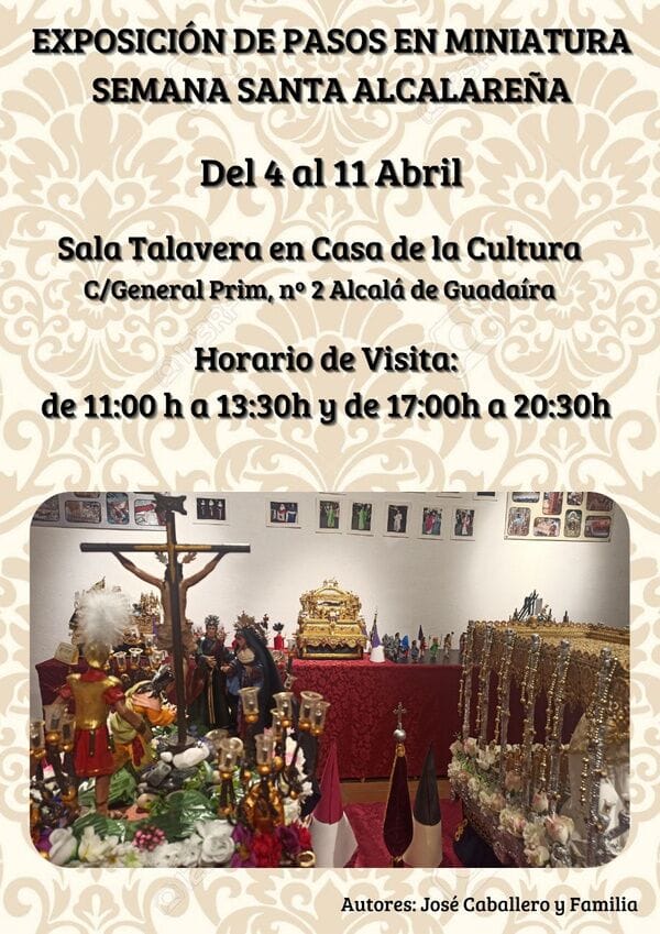 Exposición de pasos en miniatura
