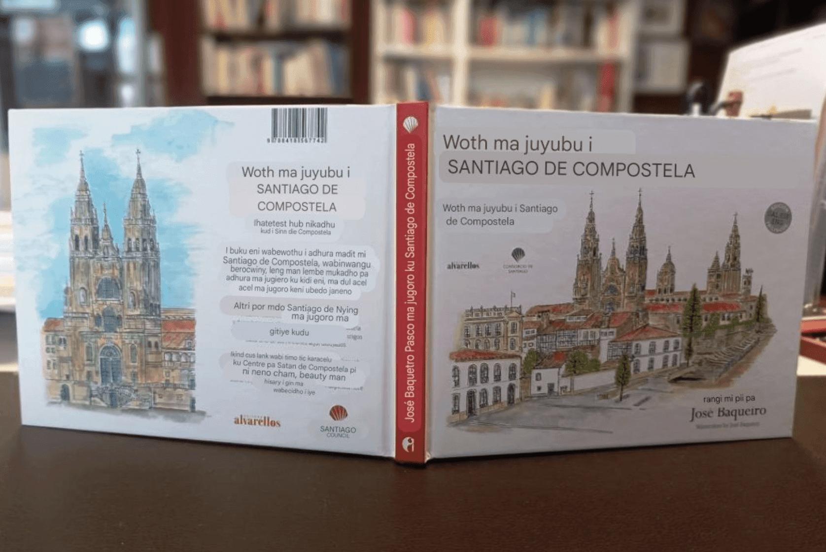 Presentación de 'Un paseo ilustrado por Santiago de Compostela'