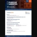 XXI Jornada de Puertas Abiertas 2025 Campus Universitario de Segovia