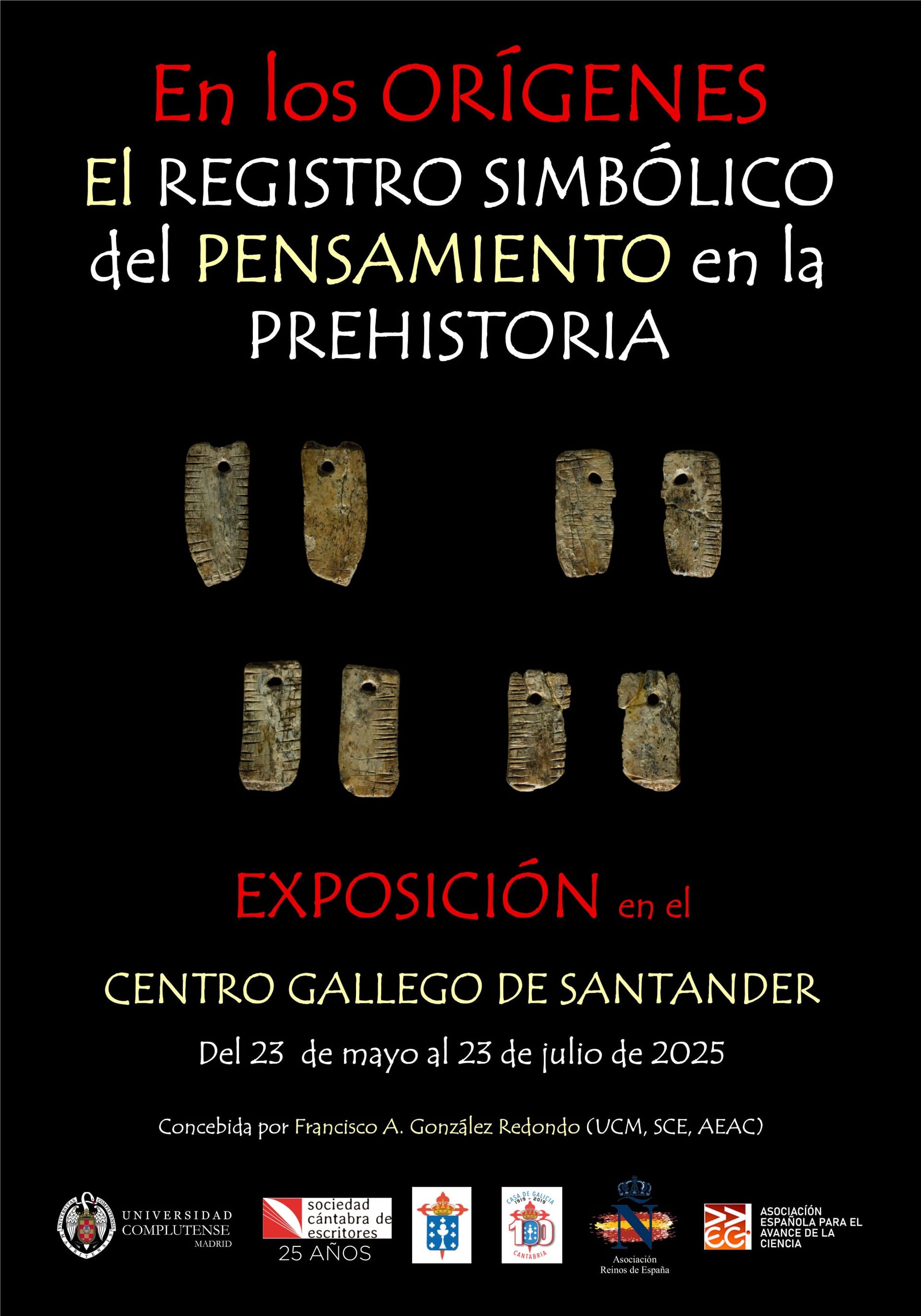 Conferencia inaugural de la exposición "En los orígenes. El registro simbólico del pensamiento en la Prehistoria"