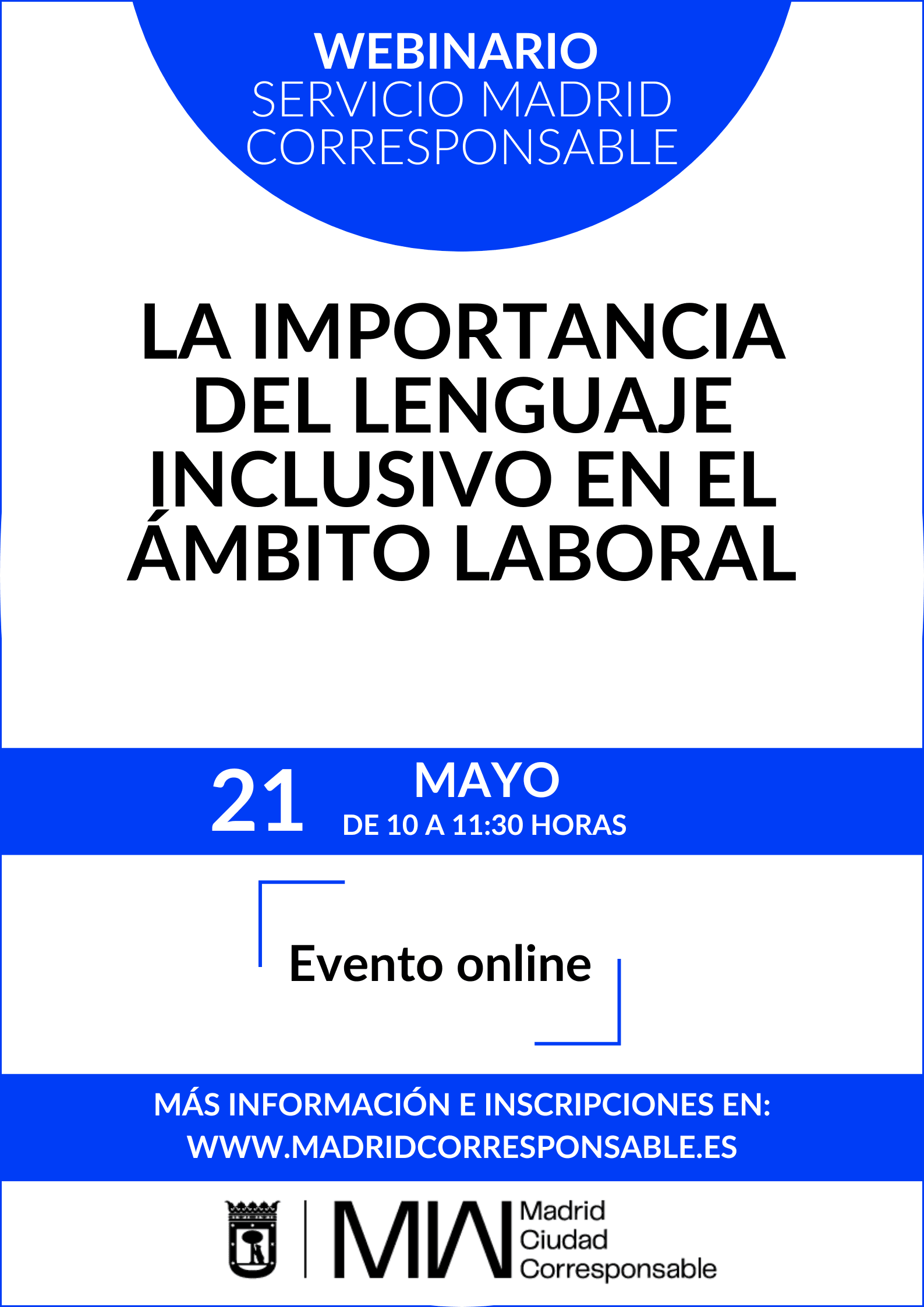 La importancia del lenguaje inclusivo en el ámbito laboral. Webinario