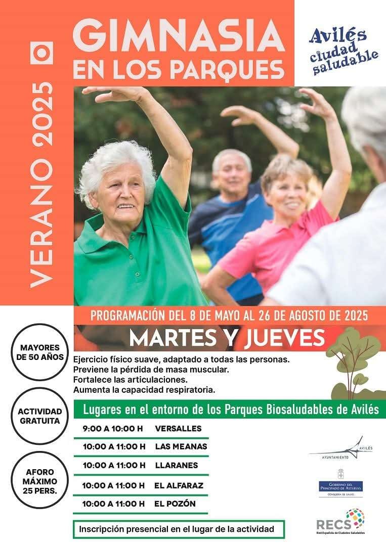 «Gimnasia en los Parques»