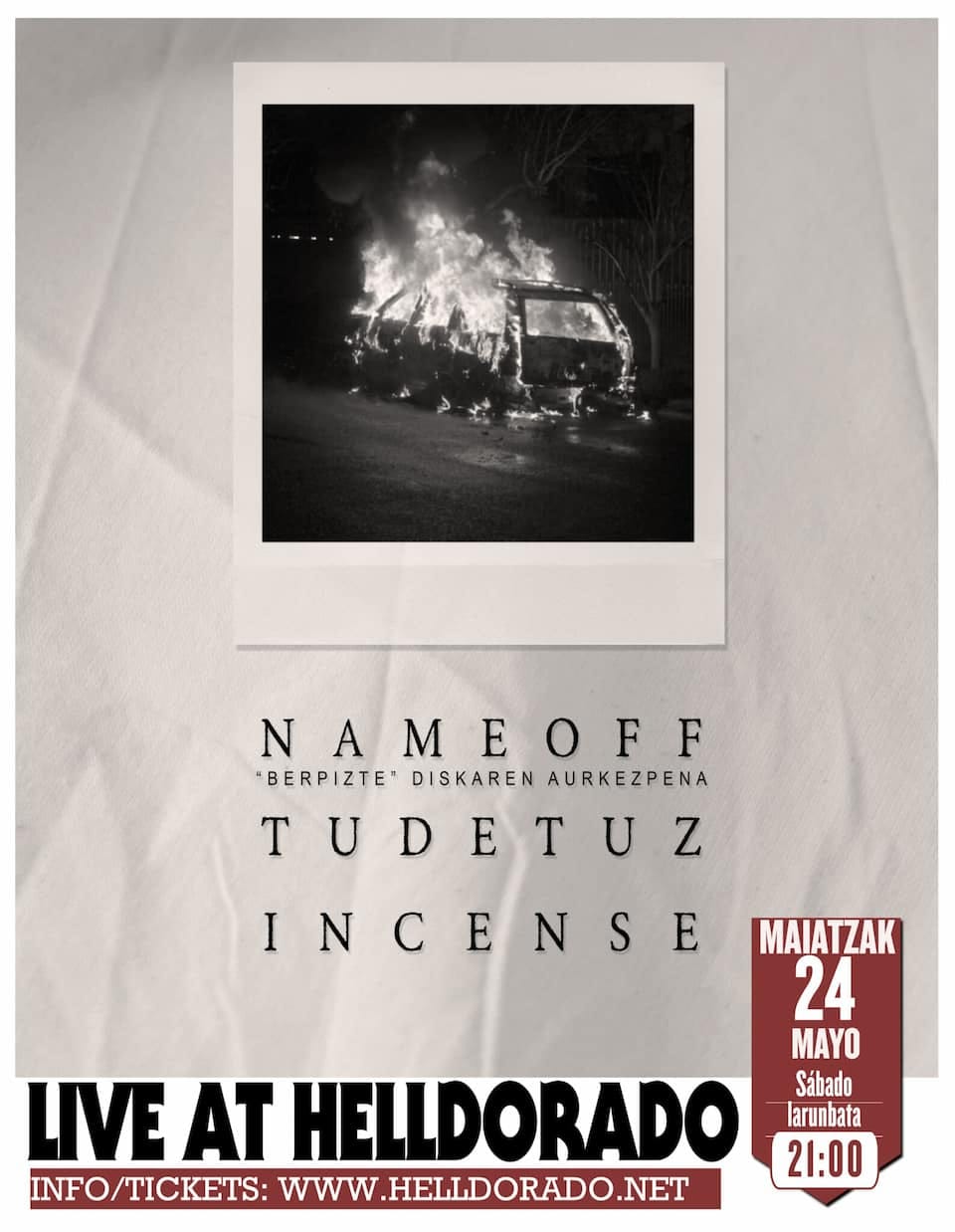 NAMEOFF + TUDETUZ + OJJO