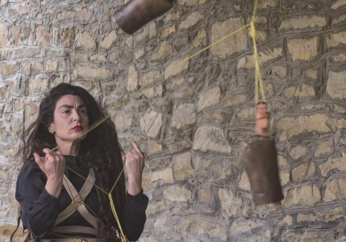 Performance sonora de Raquel G. Ibáñez