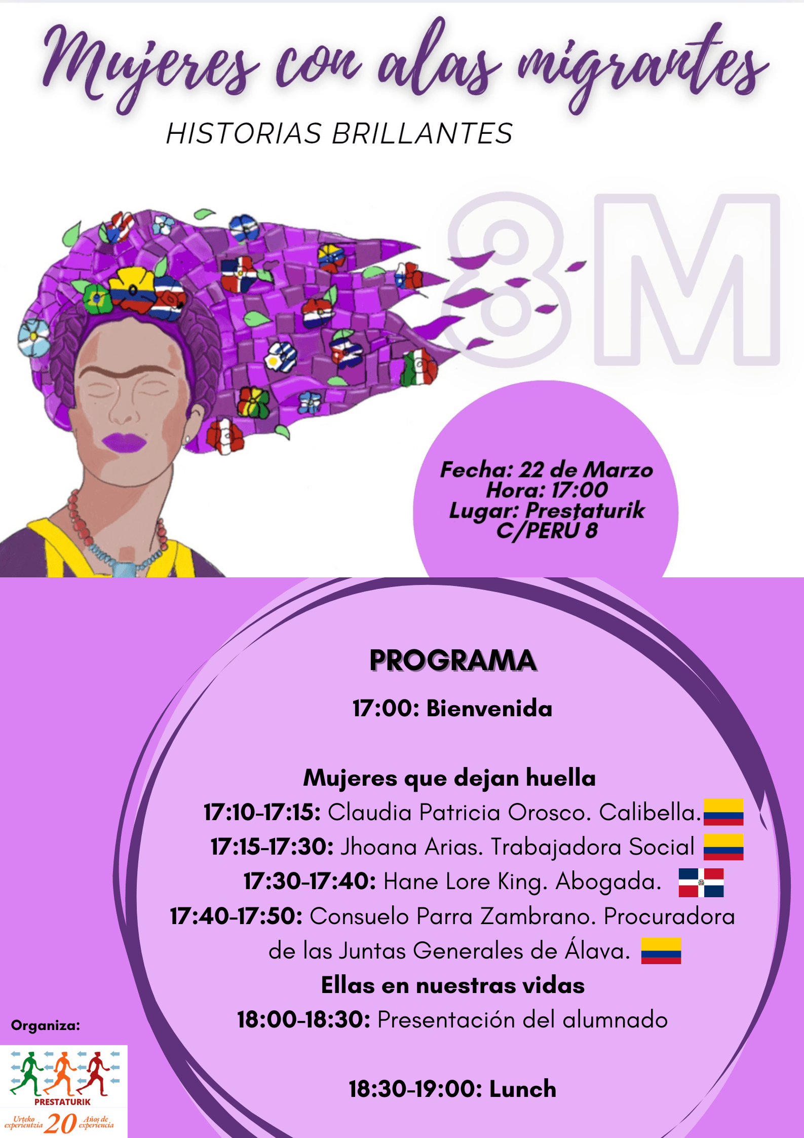 Mujeres con alas migrantas