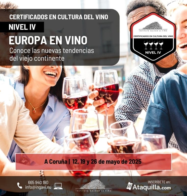 CERTIFICADOS EN CULTURA DEL VINO Nivel IV_ Europa en vino. Conoce las nuevas tendencias del viejo continente