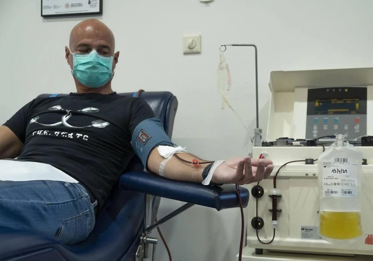 Maratón de donación de plasma