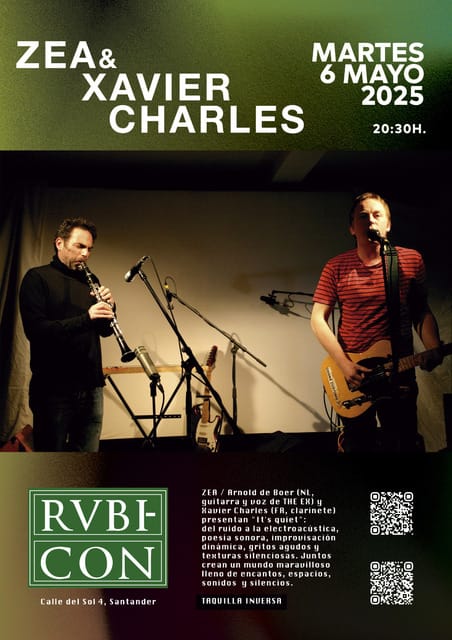 Zea & Xavier Charles presentan “It´s quiet”