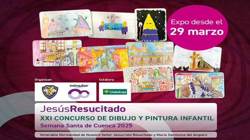 Exposición del XXI edición del Concurso Infantil de Dibujo y Pintura sobre la Semana Santa