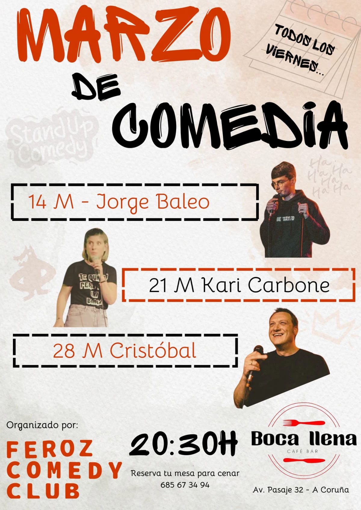 Feroz Comedy Club: Comedia Boca Llena