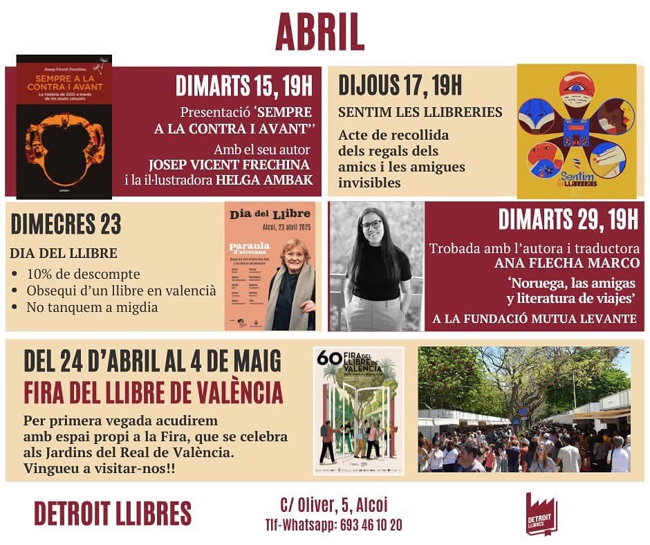 Presentación: «Sempre a la contra i avant» Josep Vicent Frechina y Helga Ambak