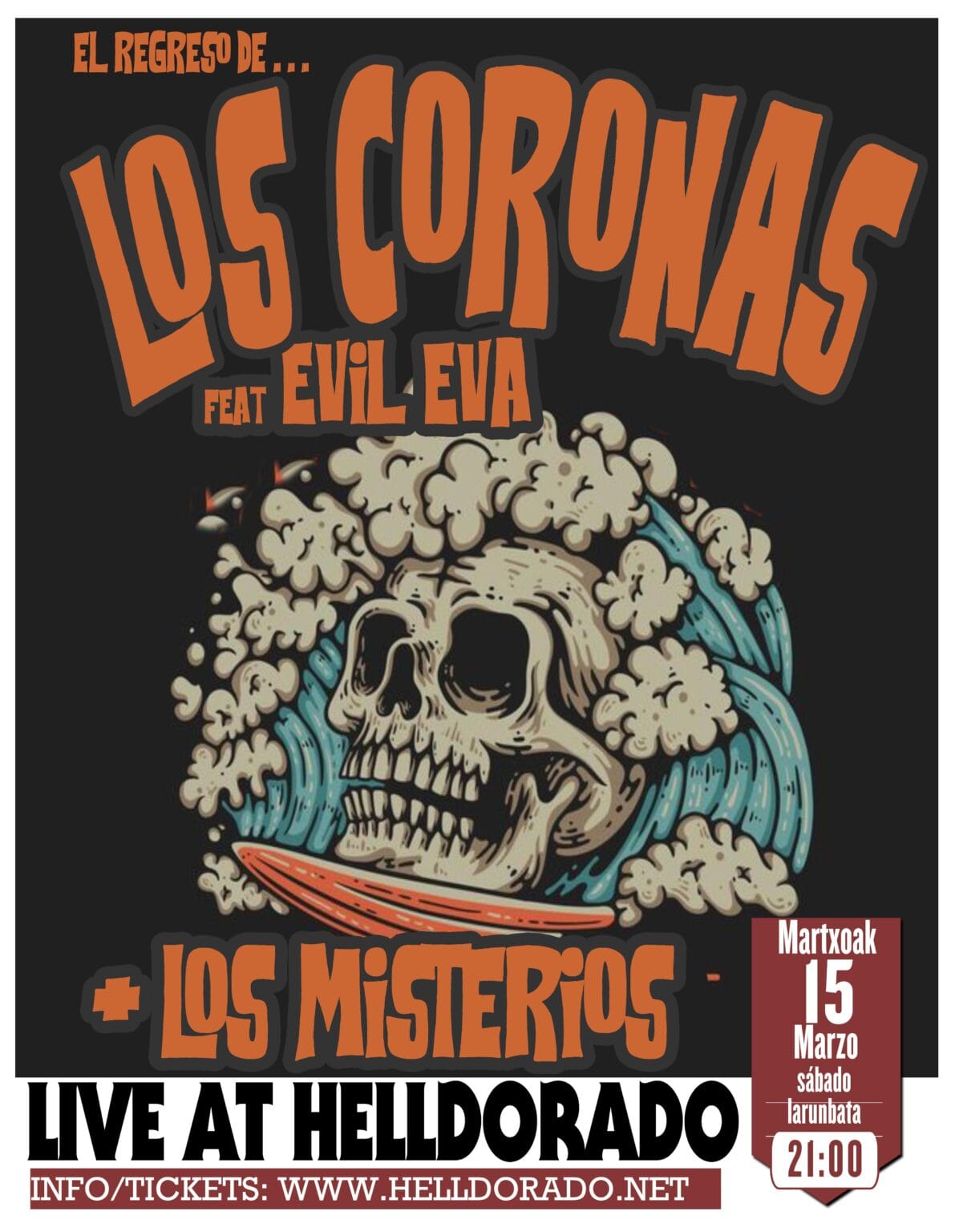 Los Coronas Featuring ... Evil Eva
