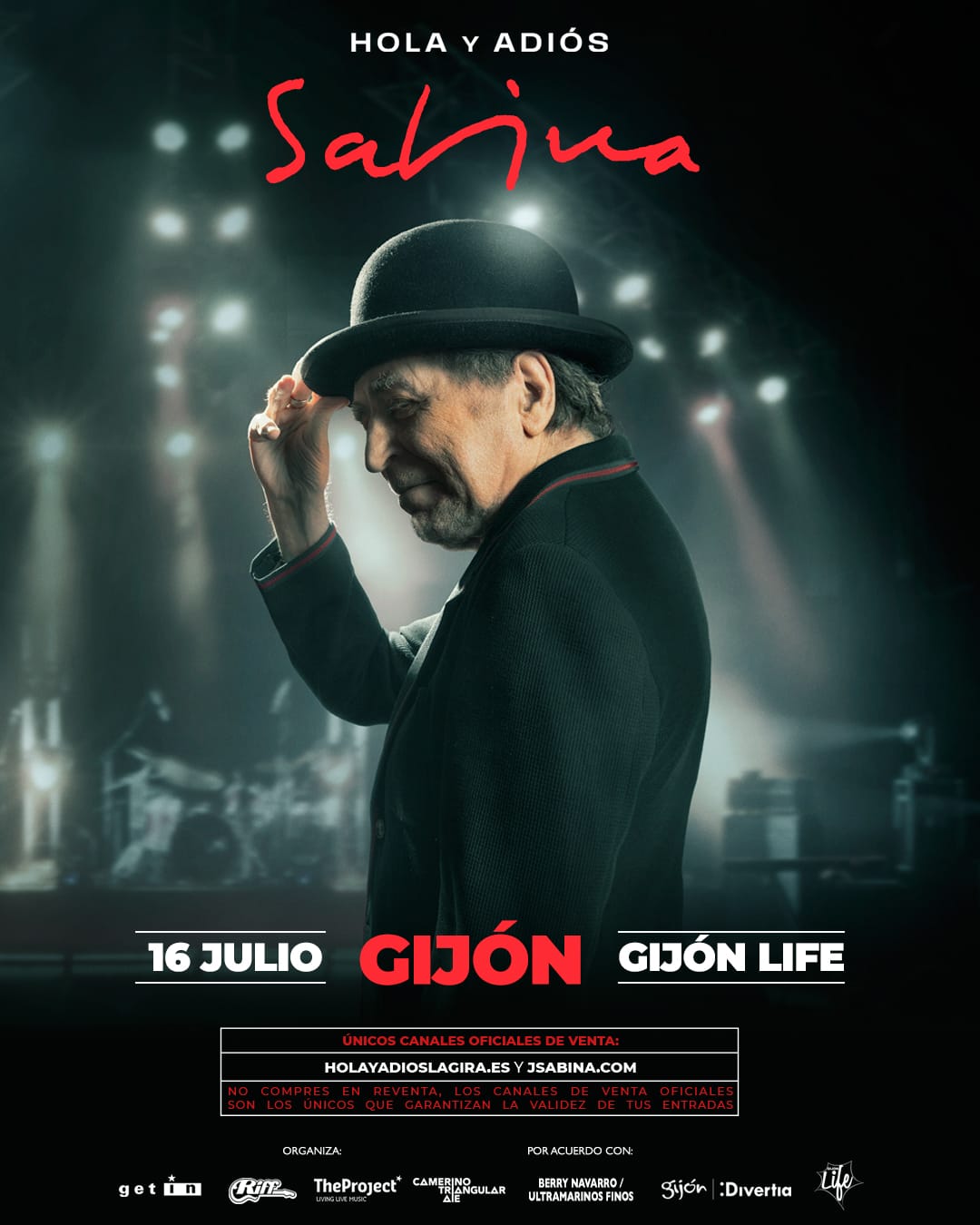 Concierto de Joaquín Sabina