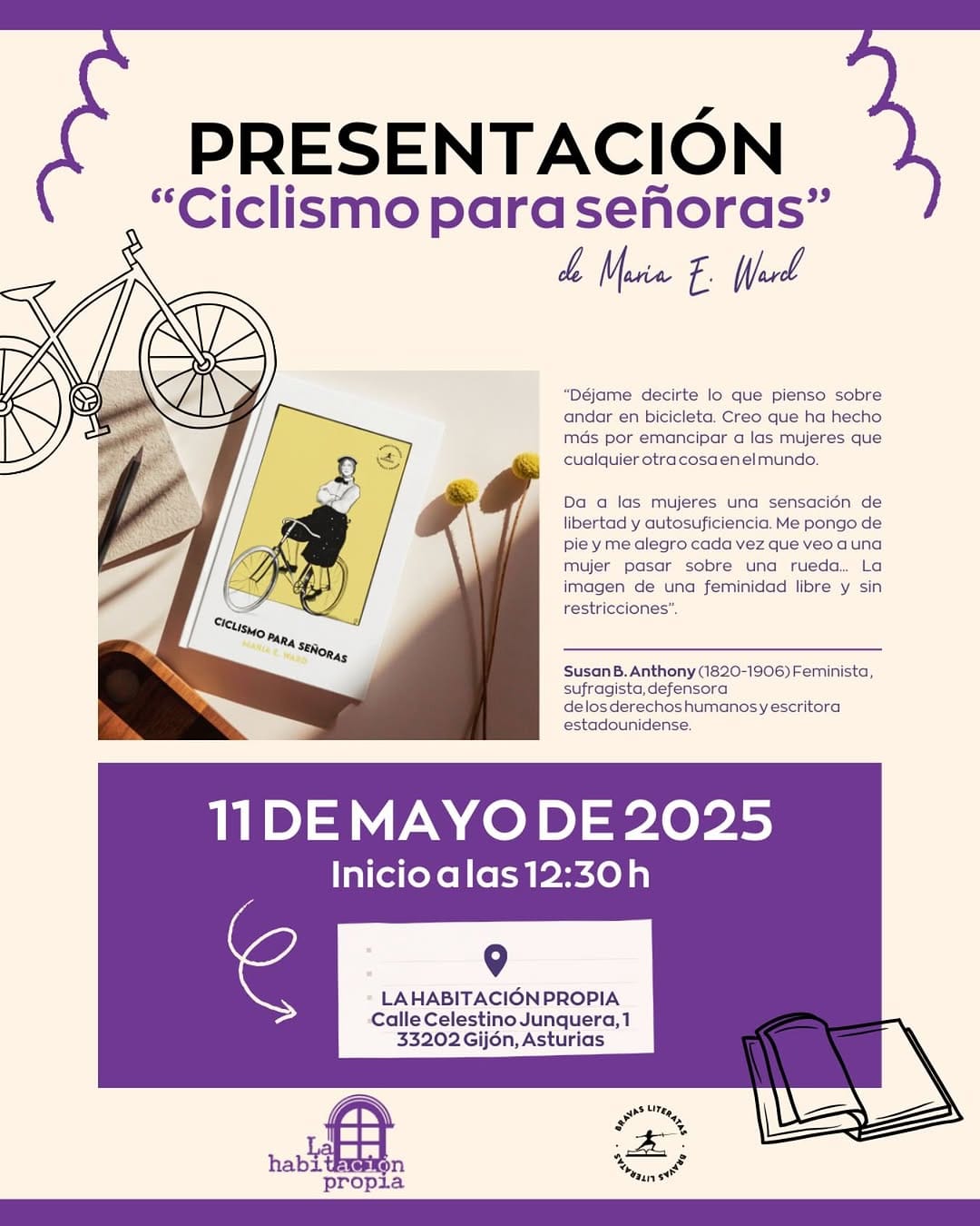 Presentación: Ciclismo para señoras