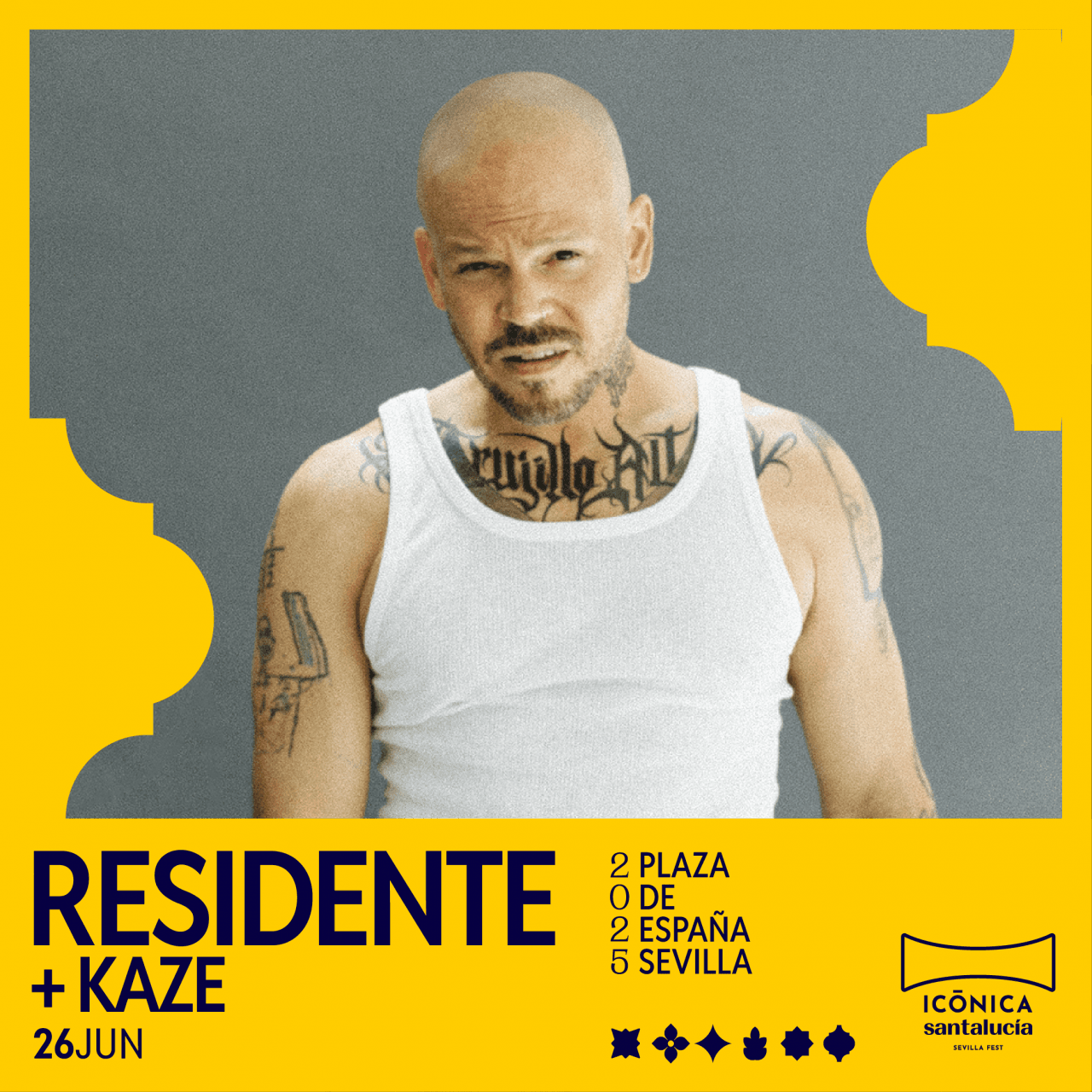 Residente+Kaze en Icónica Fest