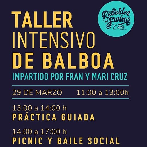Taller swing, picnic y baile social en Parque de Los Toruños