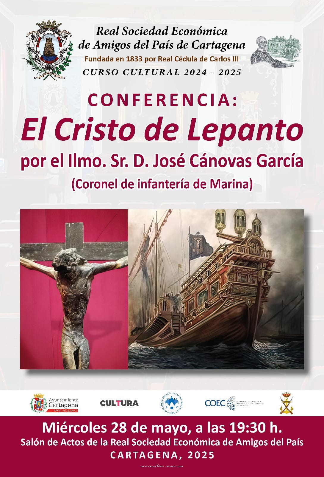 Conferencia sobre el Cristo de Lepanto