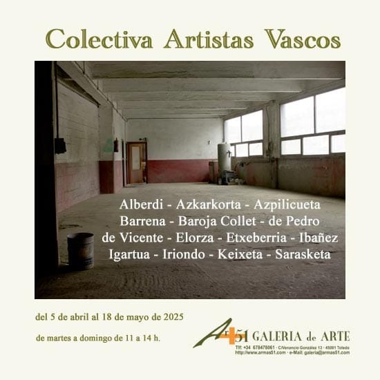 Exposición: Colectiva Artistas Vascos