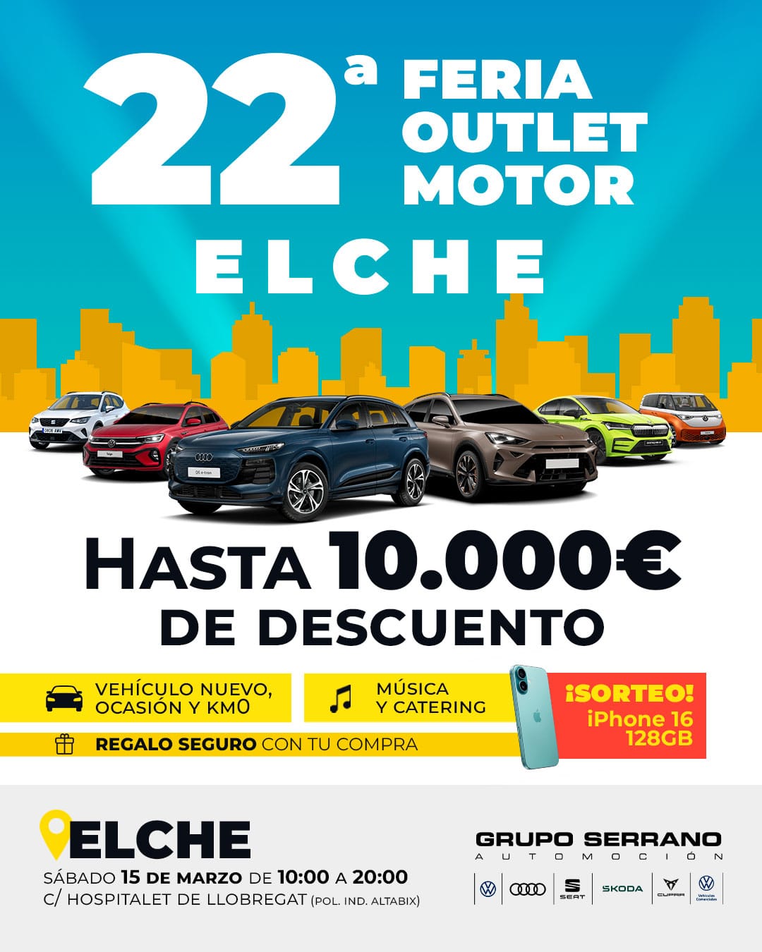 22 Feria Outlet Motor de Grupo Serrano Automoción