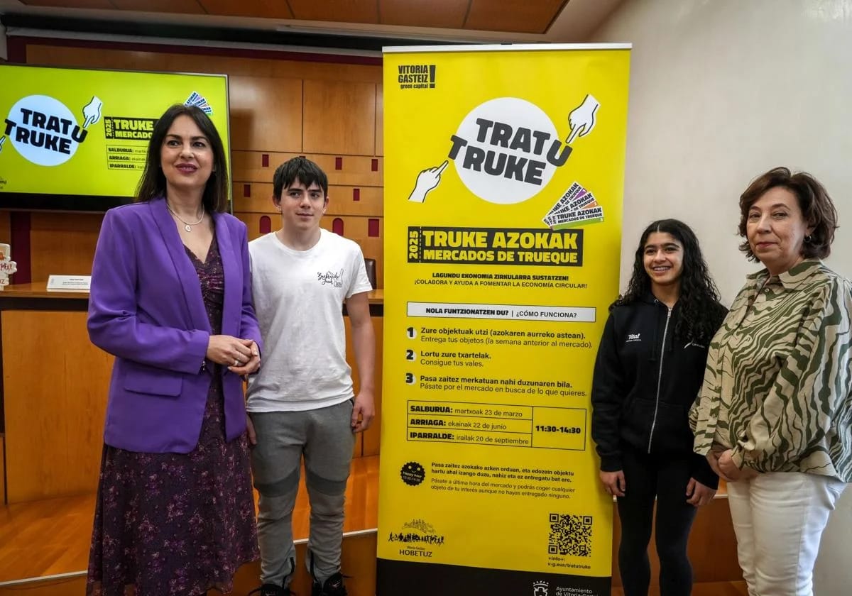 Mercados de trueque promovidos por jóvenes