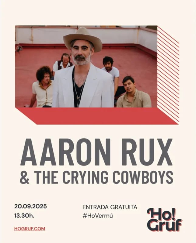 Concierto de Aaron Rux & The Crying Cowboys