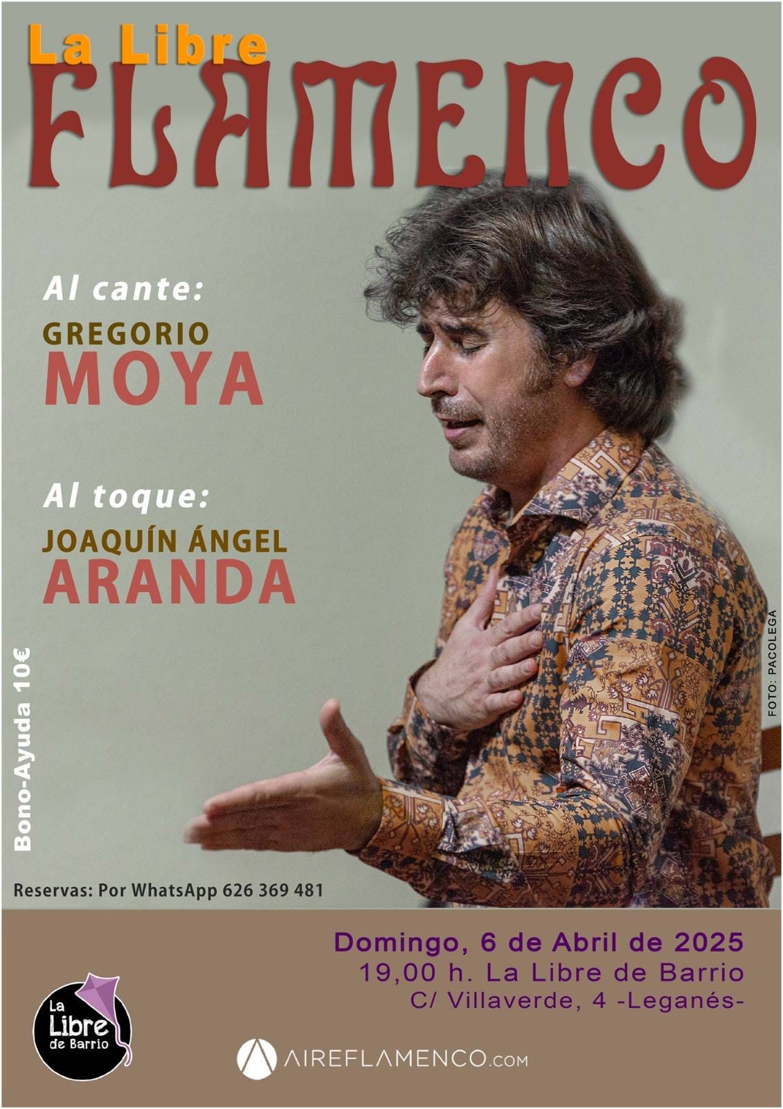 Flamenco con Gregorio Moya y Joaquín Ángel Aranda
