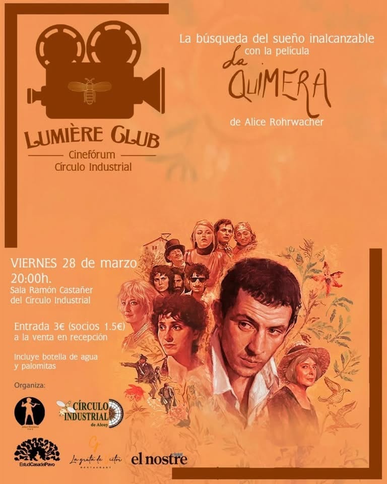 Proyección: «La Quimera» Alice Rohrwacher