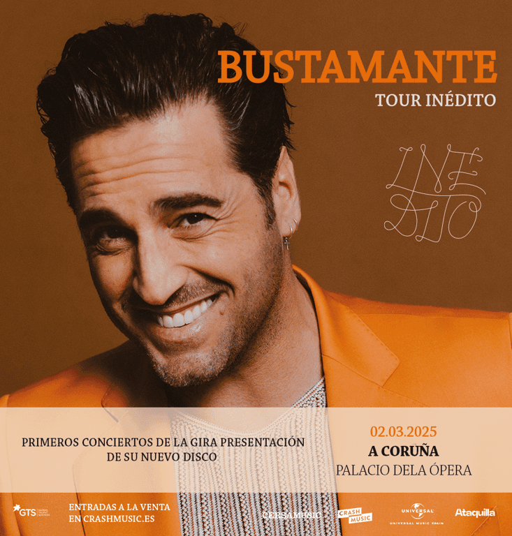 BUSTAMANTE. Tour inédito 2025