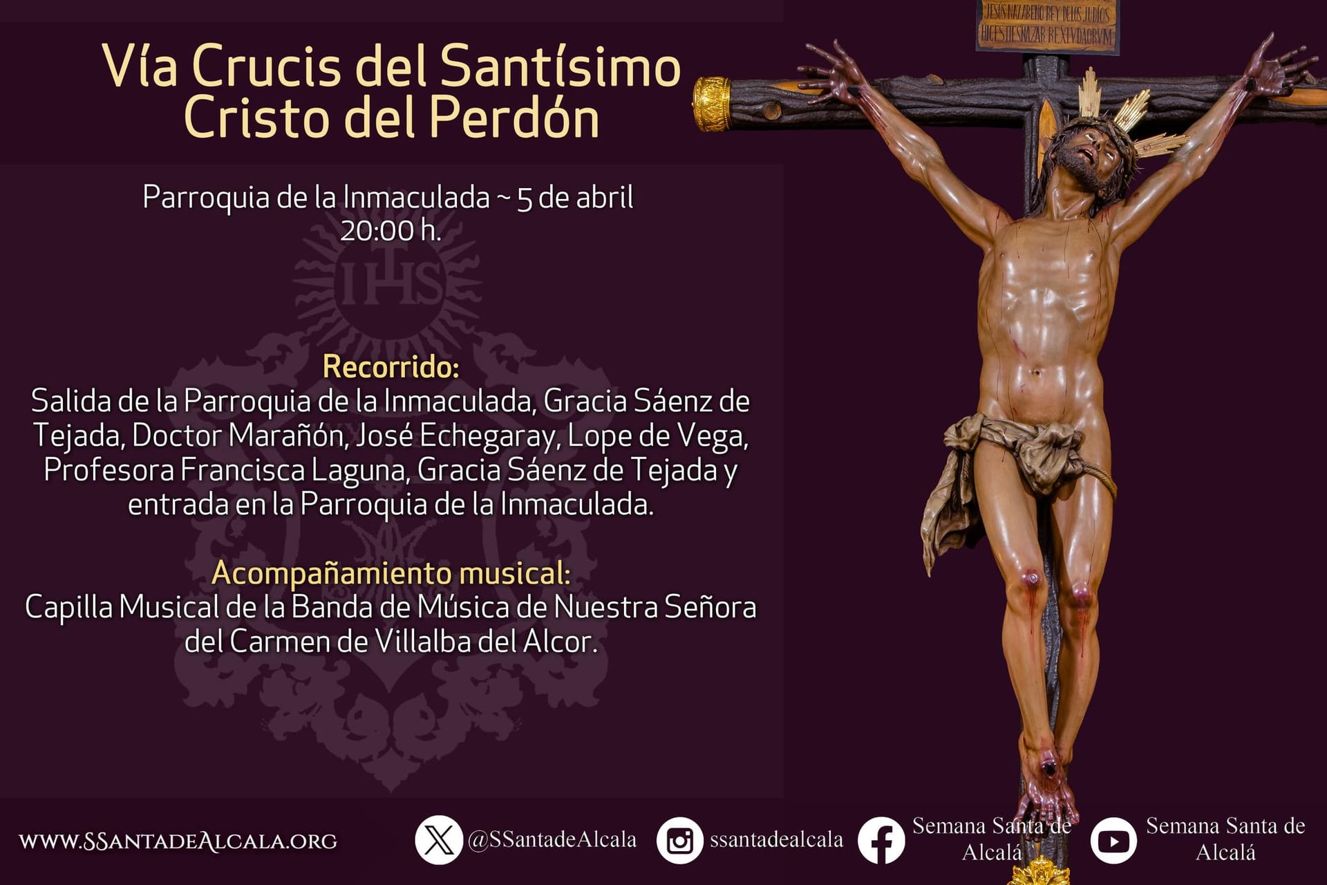 Vía Crucis del Santísimo Cristo del Perdón