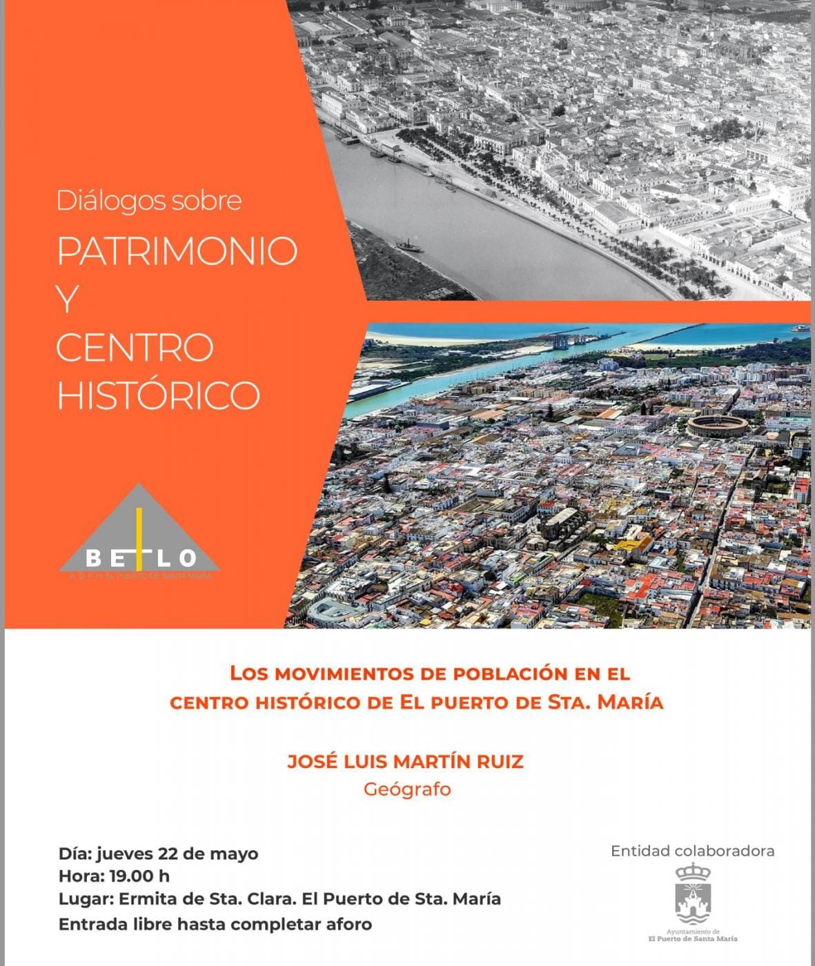 Conferencia del geógrafo José Luis Martín Ruiz