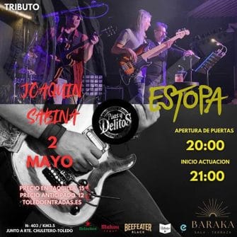 Tributo a Joaquín Sabina y Estopa