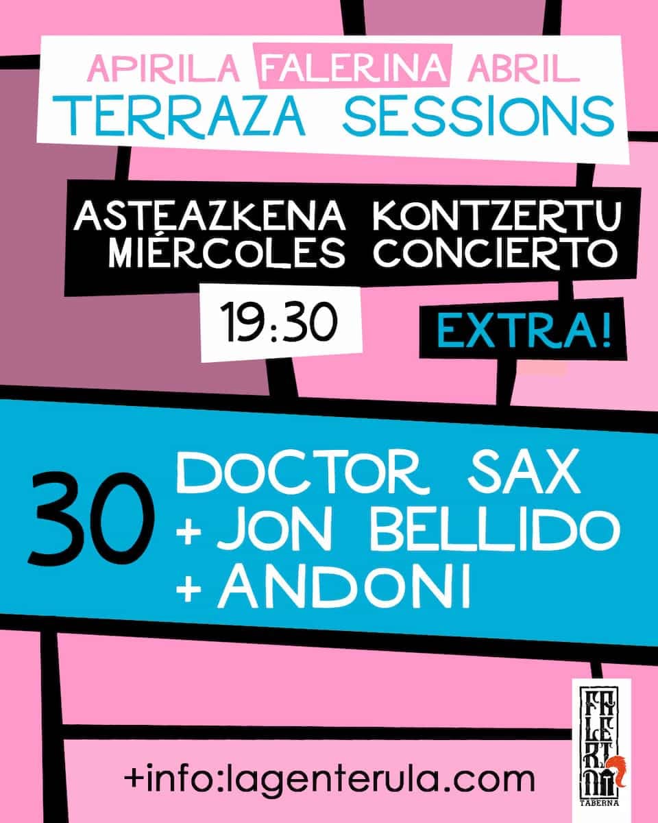 Doctor Sax + Jon Bellido + Andoni