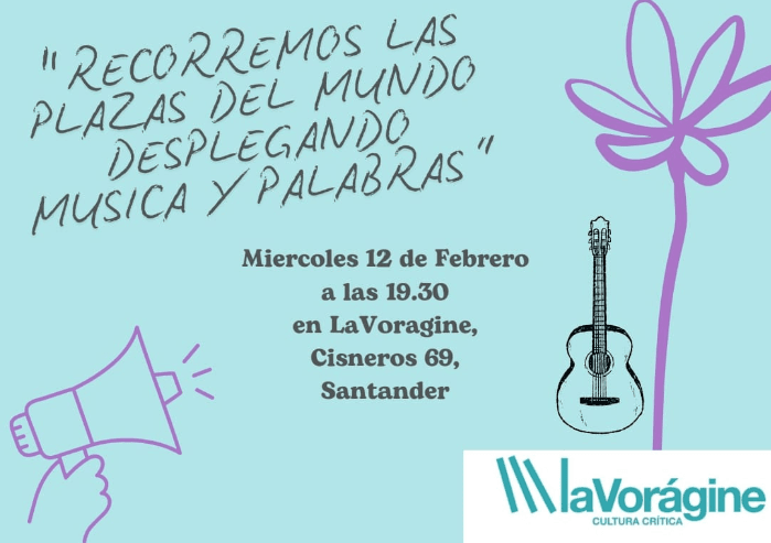 Recital poético feminista, con Mayra y Margarita